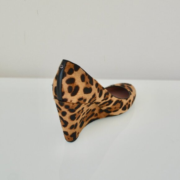 NIB GUCCI PONY HAIR WEDGE PUMPS - Picture 4 of 10